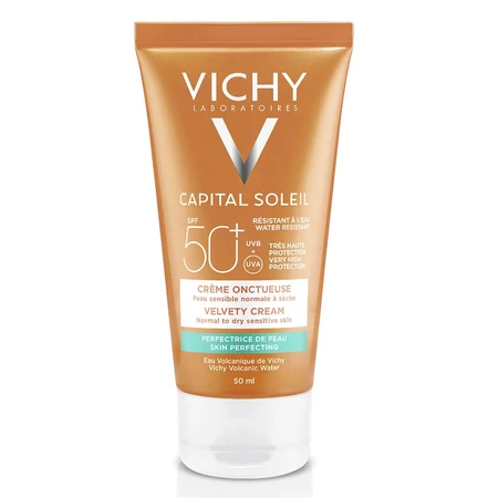 Vichy Ideal Soleil Fluweelzachte Gezichtszonnecrème Spf50+ 50ml