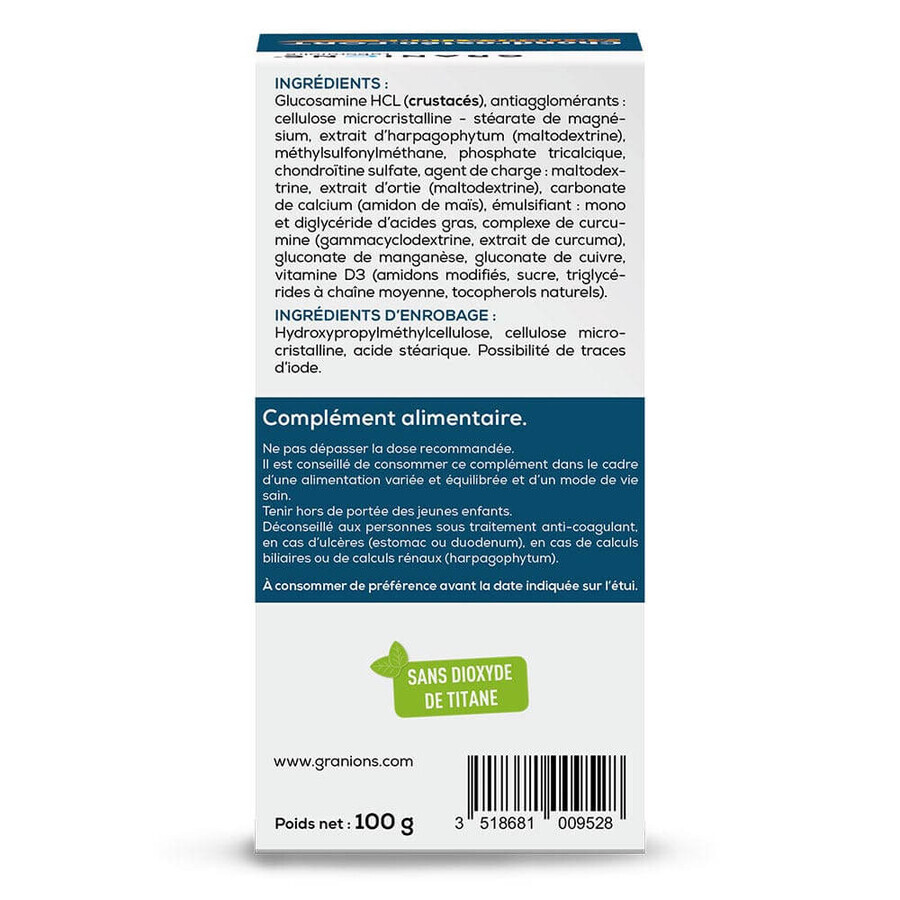 Granions Sterke chondrosteale gewrichten 120 tabletten