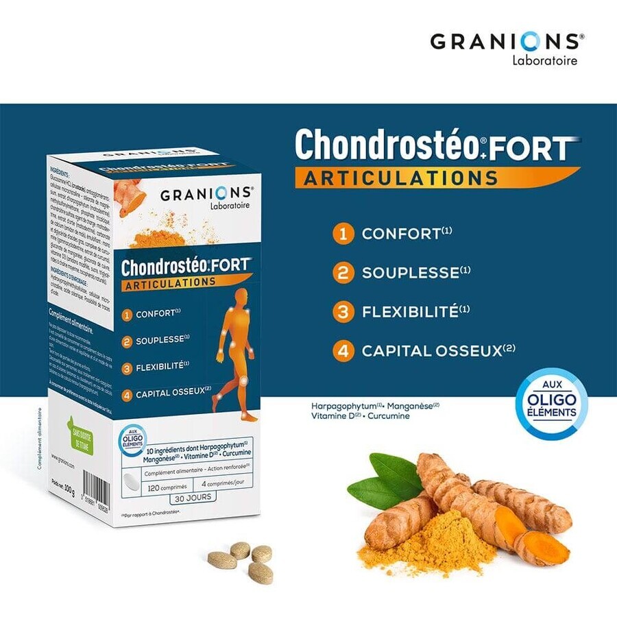 Granions Sterke chondrosteale gewrichten 120 tabletten