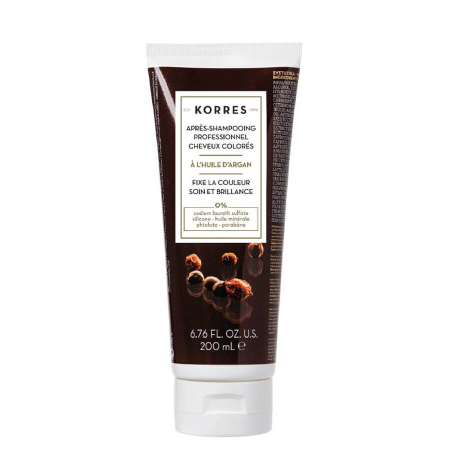 Korres Arganolie Professionele Post-Kleuring Conditioner voor gekleurd haar 250ml