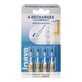 Inava Toothbrush Refills 1.2 mm Orange x4