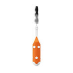 Inava Recambios de Cepillo de Dientes 1,2 mm Naranja x4