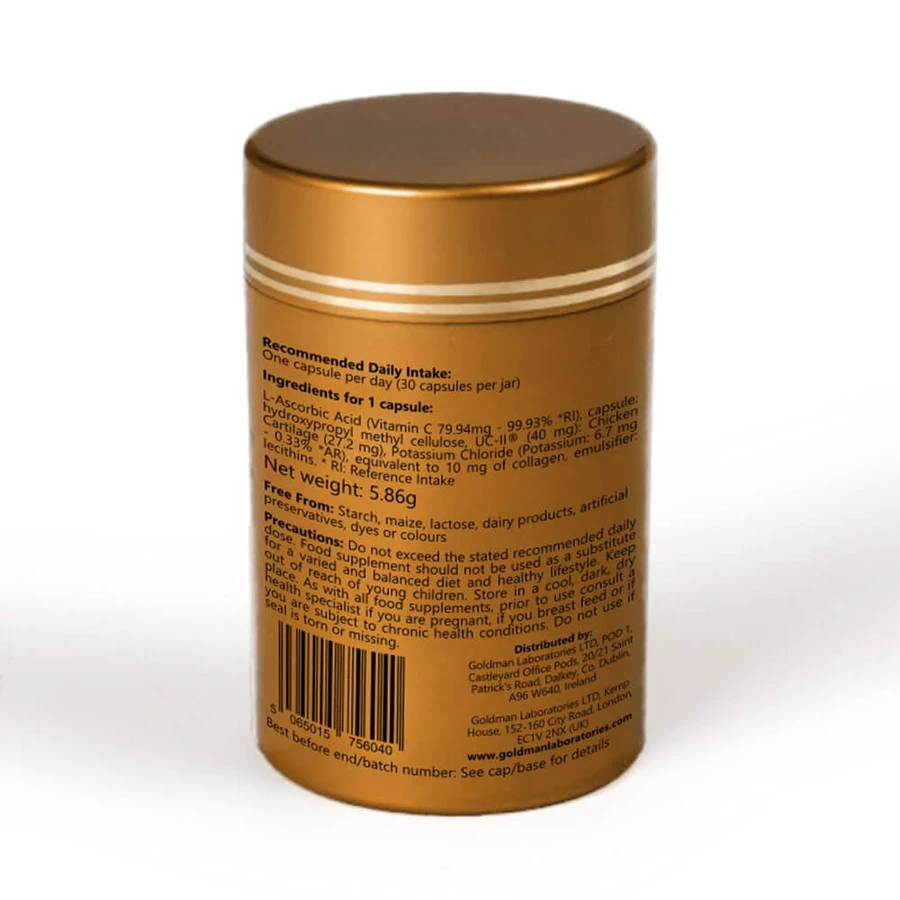 Goldman Laboratories Liposomaal Collageen 2 UC-2 en Vitamine C 30 capsules
