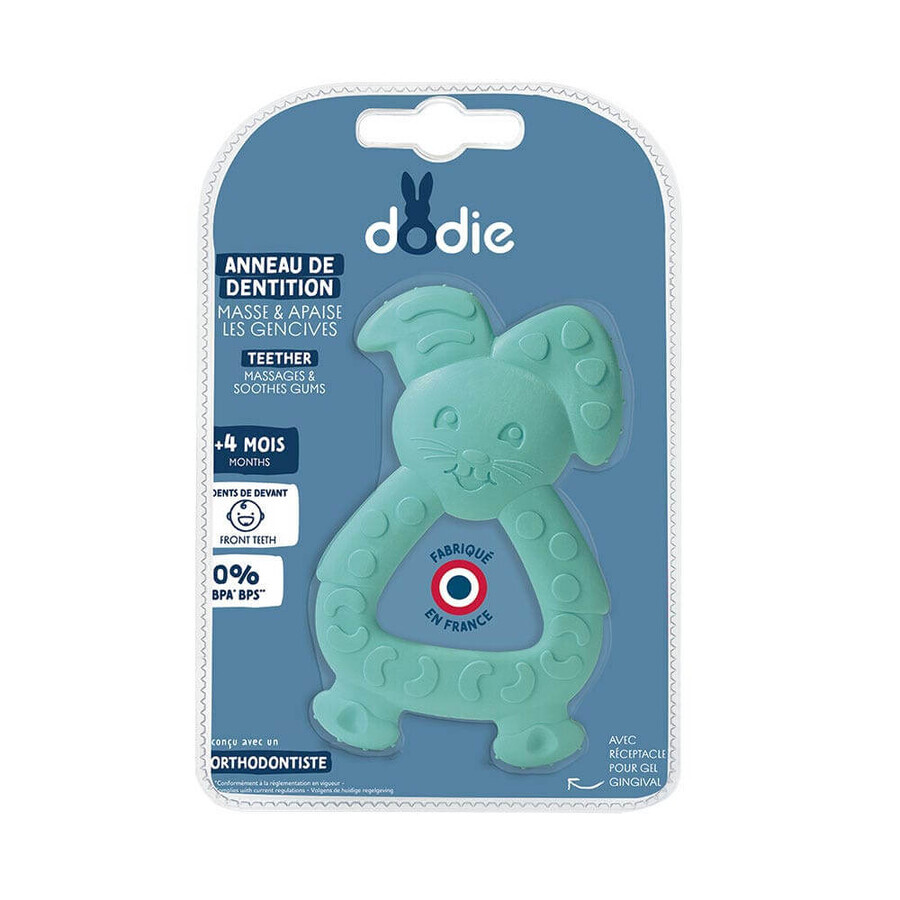 Buy Dodie Rabbit-shaped teething ring from 4 months Dès 4 Mois Dodie Rabbit-shaped teething ring from 4 months Dès 4 Mois