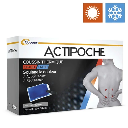 Actipoche hot-cold thermal pillow 20x30cm