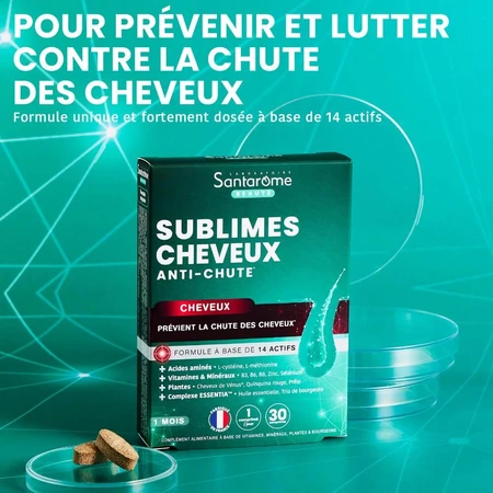 Santarome Sublimes Cheveux Anti-Chute 30 Comprimés