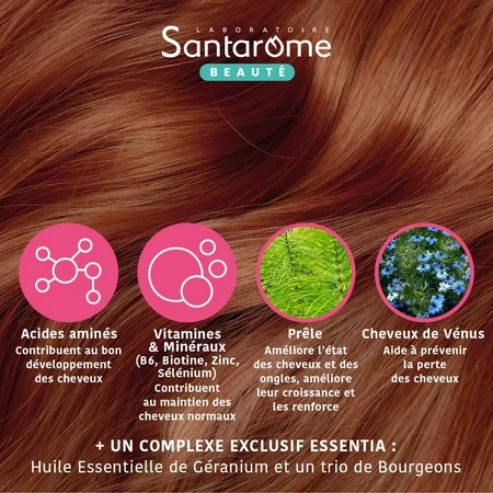 Santarome Sublimes Cheveux Anti-Chute 30 Comprimés