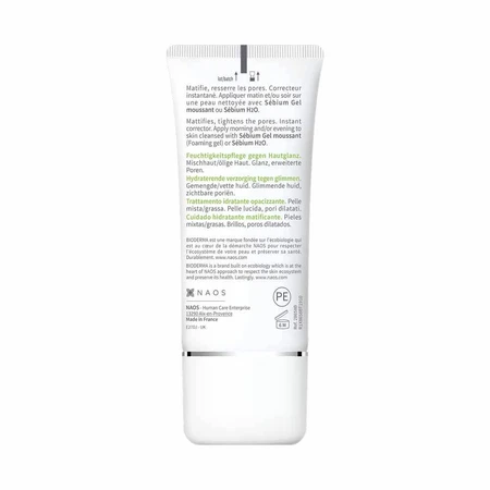 Bioderma Sebium Moisturising Mattifying Treatment Mischhaut bis fettige Haut 30ml Mat Control