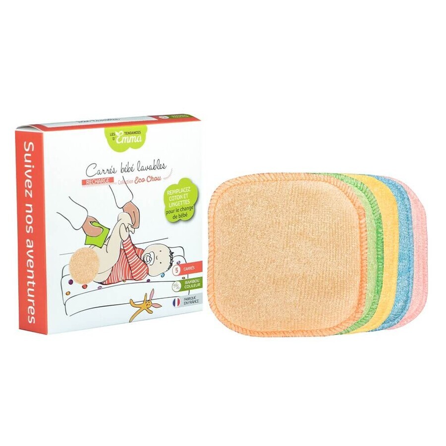 Les Tendances D'Emma Washable Bamboo Edges Coloring x5