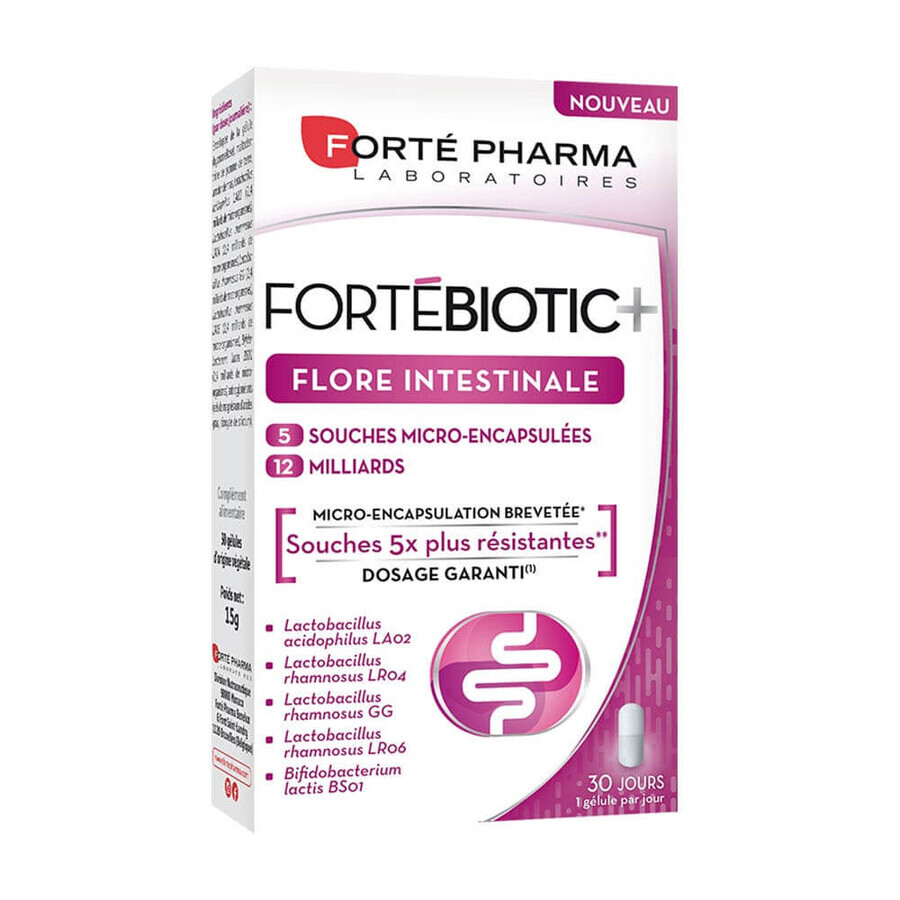 Forté Pharma Forté Biotic Flora Intestinal 30 cápsulas