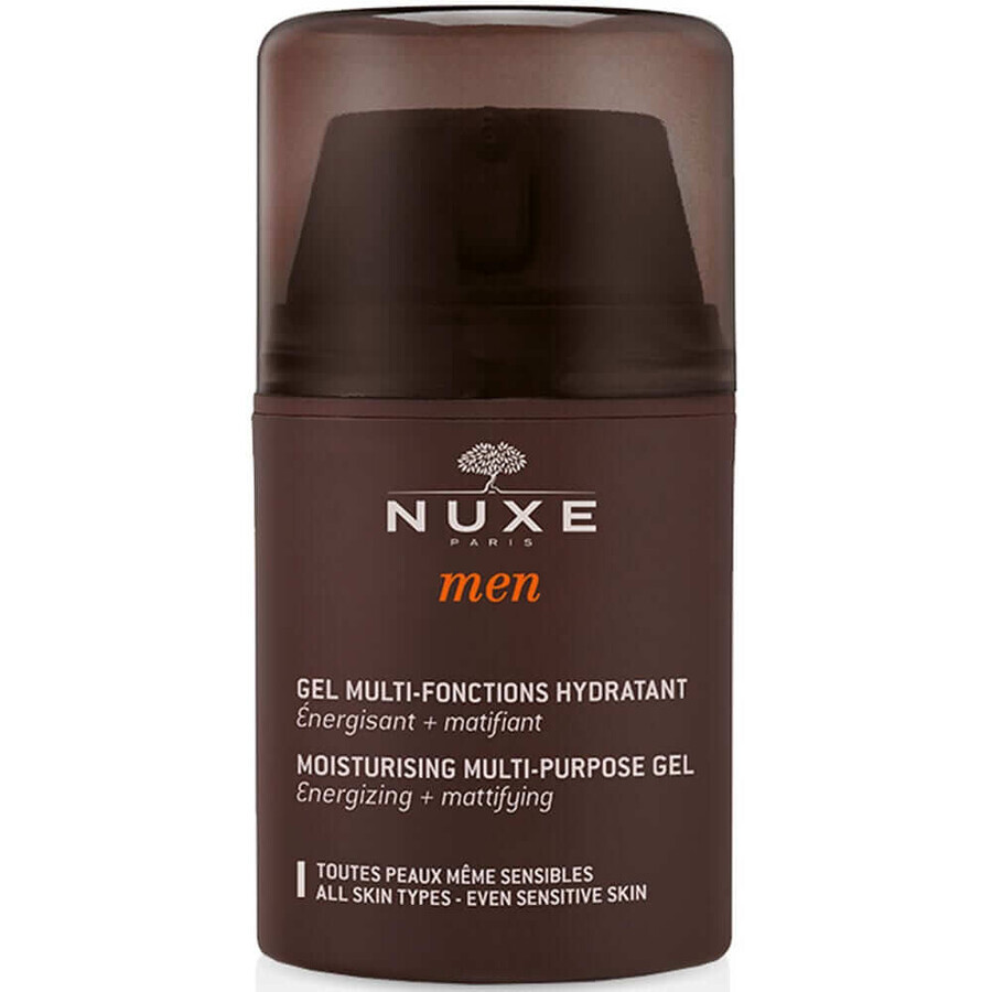 Buy Nuxe Men Multipurpose Energizing and Mattifying Moisturizing Gel 50ml Nuxe Men Multipurpose Energizing and Mattifying Moisturizing Gel 50ml