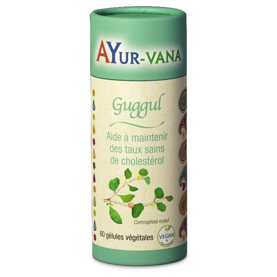 Ayur-Vana Guggul Cholesterol 60 Capsules