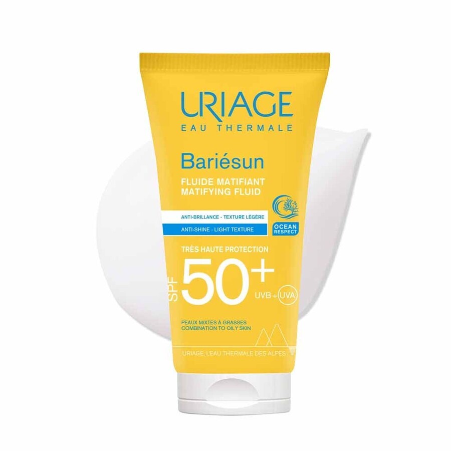 Uriage Bariésun Brillance SPF50+ Mattifying Fluid Light Texture 50ml