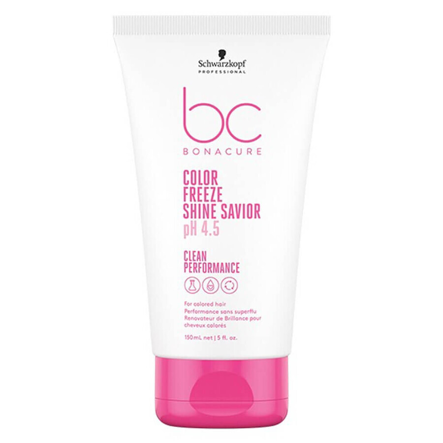 Schwarzkopf Professional PH 4.5 Color Freeze, restaurador de brillo BC Bonacure cabello teñido 150 ml