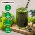 Purasana Organic Spirulina pulbere 200 g Purasana Organic Spirulina pulbere 200 g