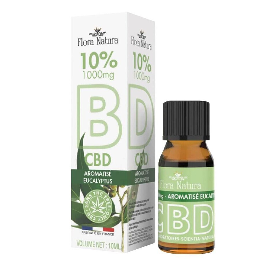 Flora Natura Aceite de CBD 10% eucalipto 10ml