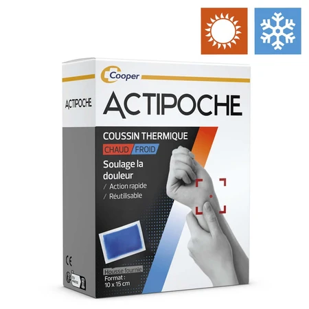 Actipoche almohada térmica frío-calor 10x15cm