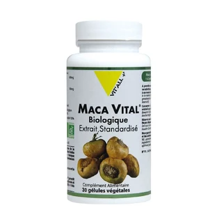 Vit'All+ Maca Vital Standardized Organic Extract 30 Capsules