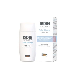 Isdin Solar Allergy Protection sunscreen fluid SPF100 prevention and alleviation of symptoms 50ml