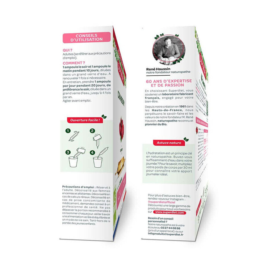 Superdiet Biologisch Veenbessensap 20 Ampullen Superdiet Biologisch Veenbessensap 20 Ampullen