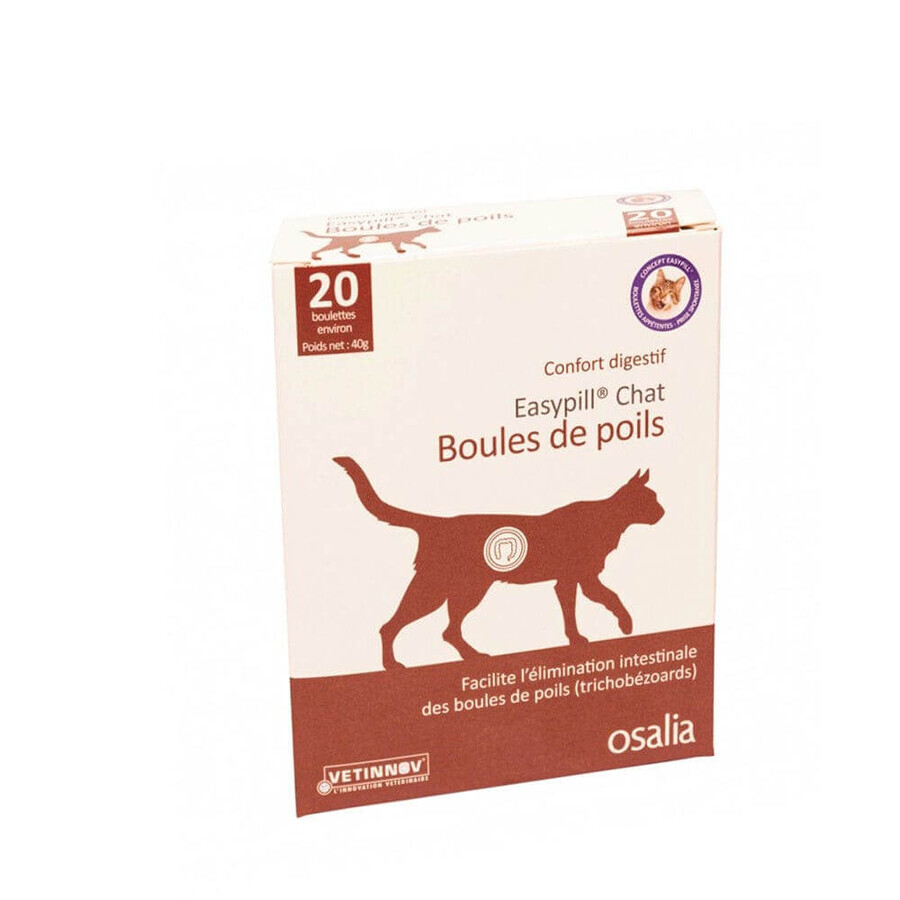Vetinnov Easypill Hairballs Cat Osalia 20 de chiftele