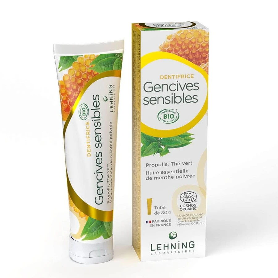 Lehning Organic Dentifrice pour gencives sensibles 80g