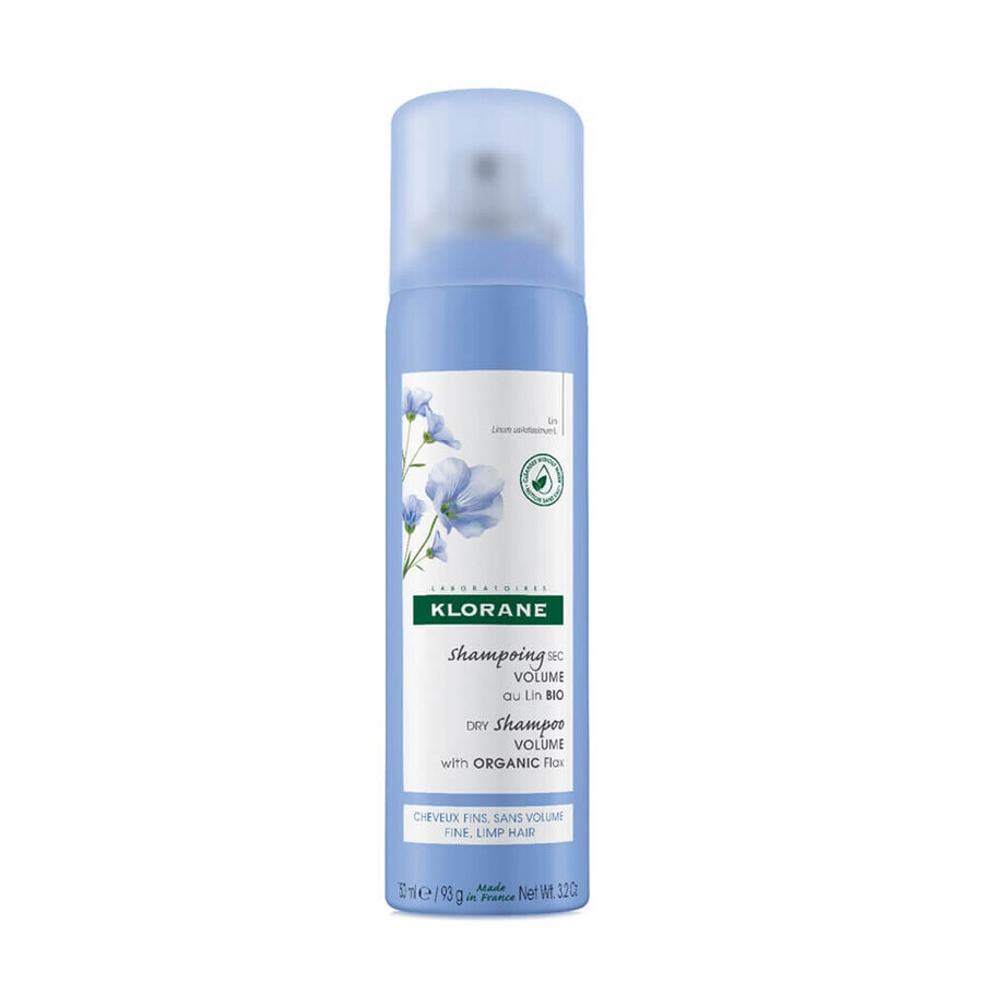 Șampon uscat Klorane Linen Organic Volume 150 ml