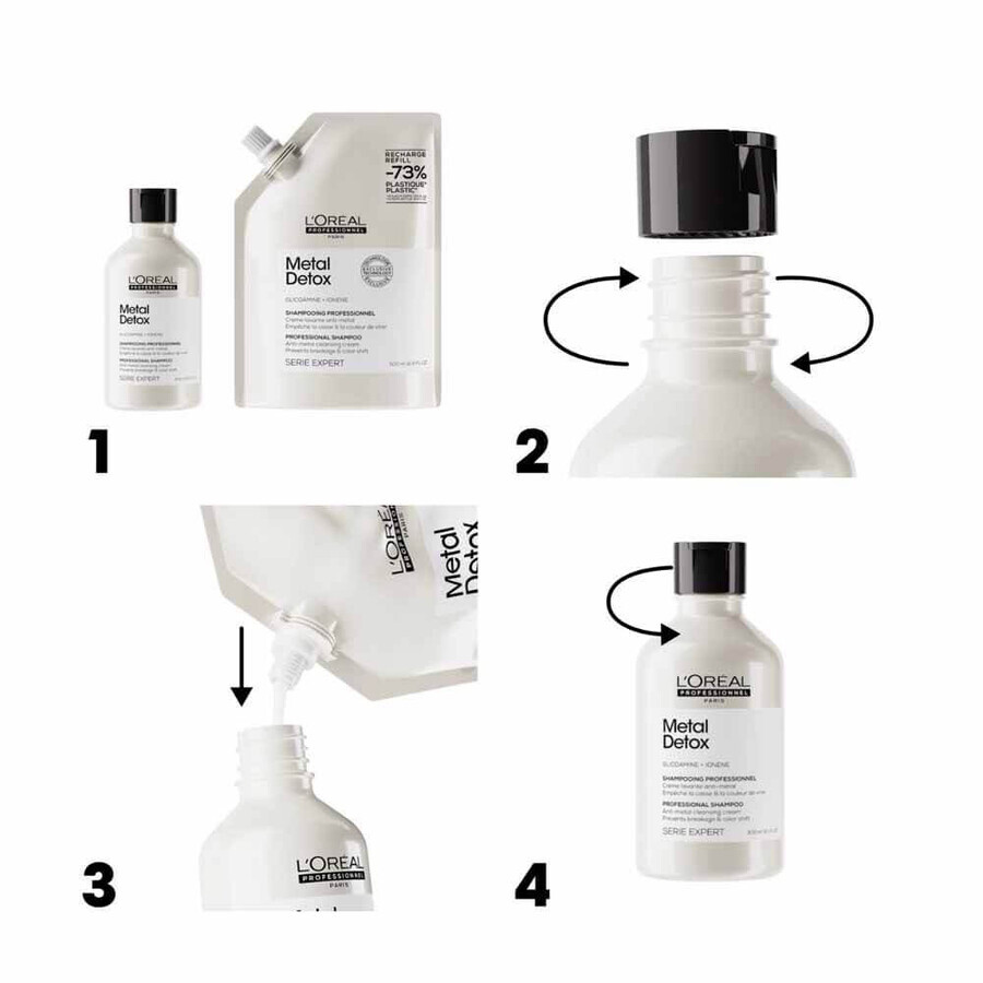 L'Oréal Professionnel Metaal Detox Navulling Anti-Metaal Shampoo 500ml