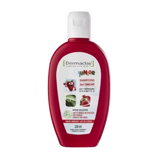 Dermaclay Champú desenredante ecológico 2en1 para niños 200 ml