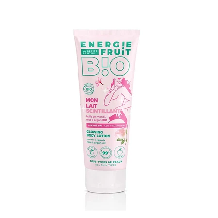 Energie Fruit Scintillant Zertifizierte Bio-Körpermilch aus Monoi, Rose und Arganöl SCINTILLANT MONOÏ ROSE 200 ml