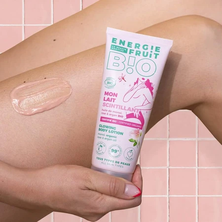 Energie Fruit Scintillant Zertifizierte Bio-Körpermilch aus Monoi, Rose und Arganöl SCINTILLANT MONOÏ ROSE 200 ml