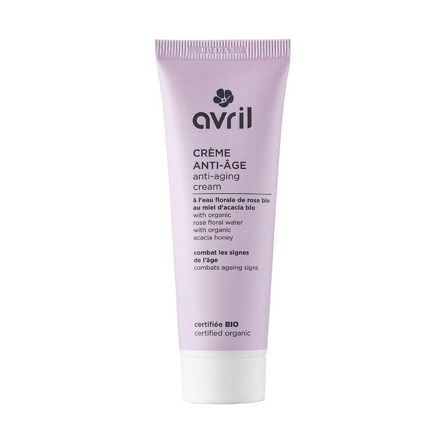 Avril Crema antiedad bio con agua floral de rosas y miel de acacia 40 ml