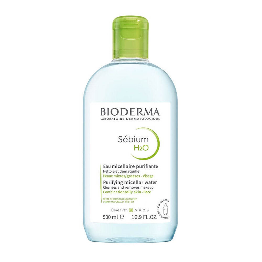 Acquista Bioderma Sebium Acqua Micellare H2O Pelli miste o grasse 500ml Bioderma Sebium Acqua Micellare H2O Pelli miste o grasse 500ml