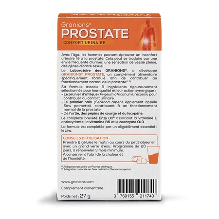 Granions Prostate 40 Gelules