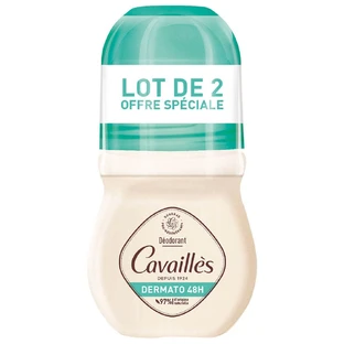 Cavaillès Dermato Déodorant Roll-On 48H Sensitive Skin 2x50ml