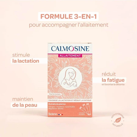 Calmosine Solución natural para lactancia 10ml x 14 sticks