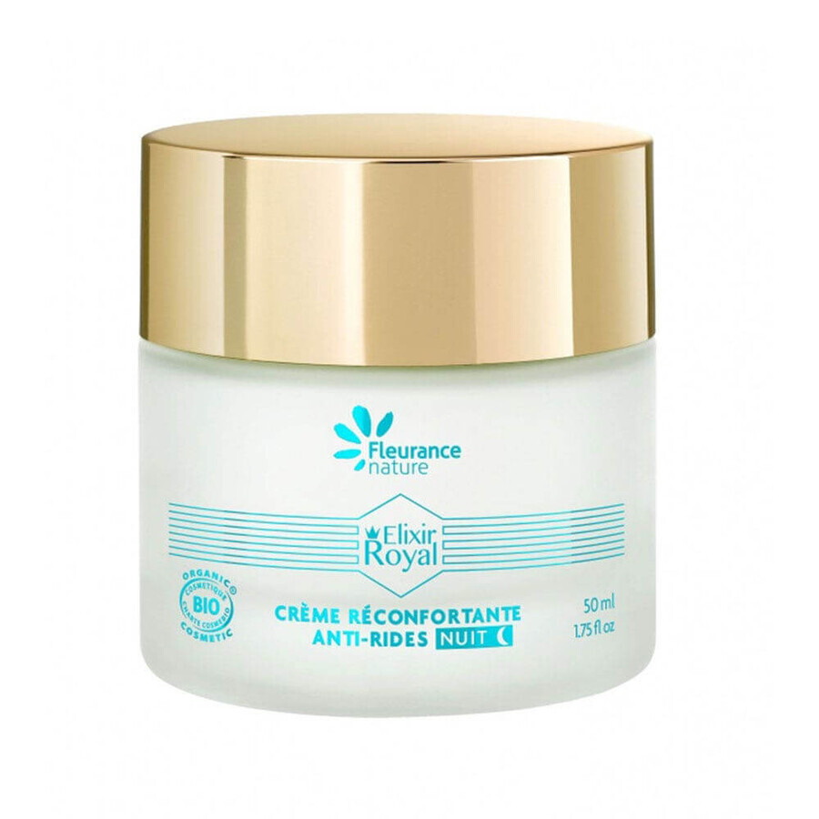 Fleurance Nature Crema biologica Anti-rughe per la notte Elixir royal 50ml