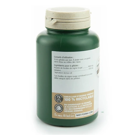 Nat&Form Red Vine Circulation x200 capsules