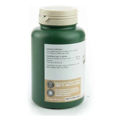 Nat&Form Red Vine Circulation x200 capsules