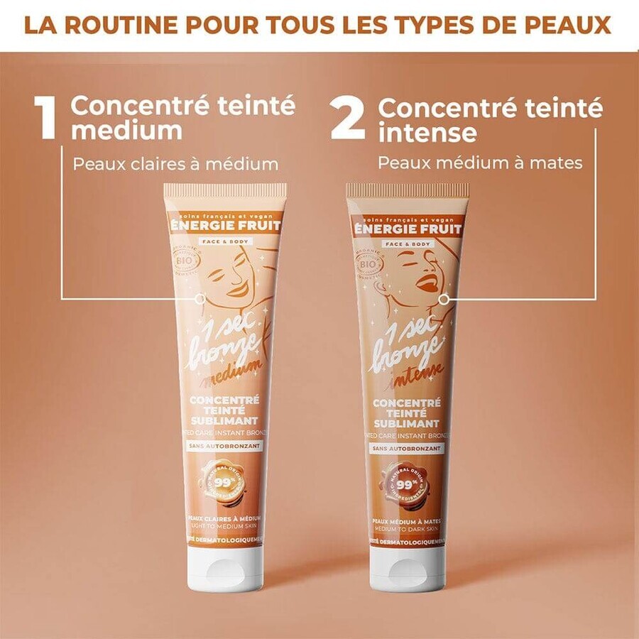 Energie Fruit Sublimating Colour Concentrate Peaux claires à médium 100ml Energie Fruit Sublimating Colour Concentrate Peaux claires à médium 100ml