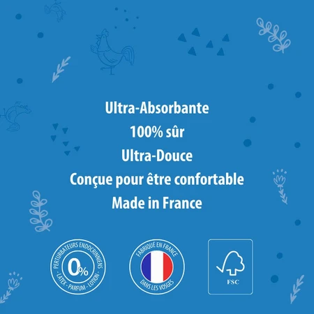 La Coucouche Française Lagen Natuurlijke materialen