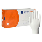 Abena Vinyl Mănuși de latex fără pudră x100