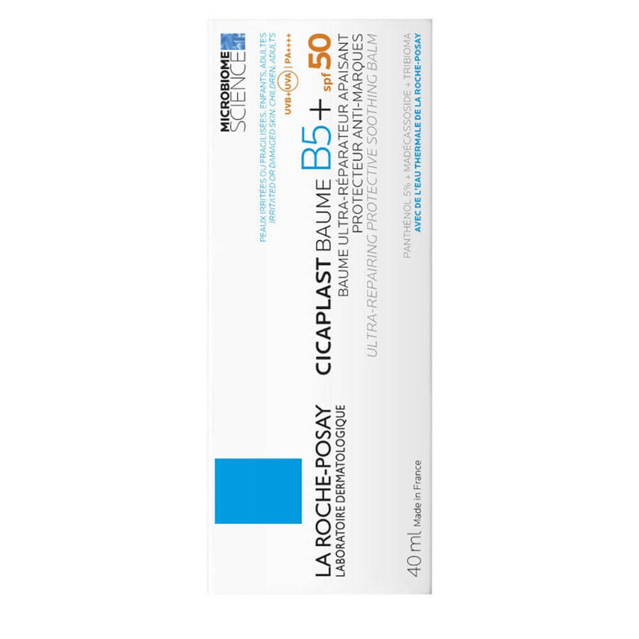La Roche-Posay Cicaplast Bálsamo B5 Spf50 Reparador, Calmante, Antimanchas 40ml La Roche-Posay Cicaplast Bálsamo B5 Spf50 Reparador, Calmante, Antimanchas 40ml