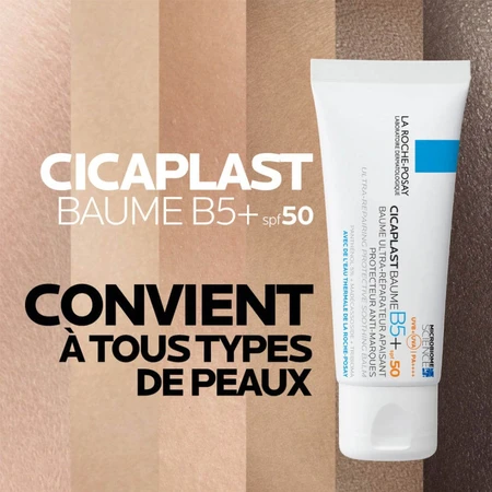 La Roche-Posay Cicaplast Bálsamo B5 Spf50 Reparador, Calmante, Antimanchas 40ml