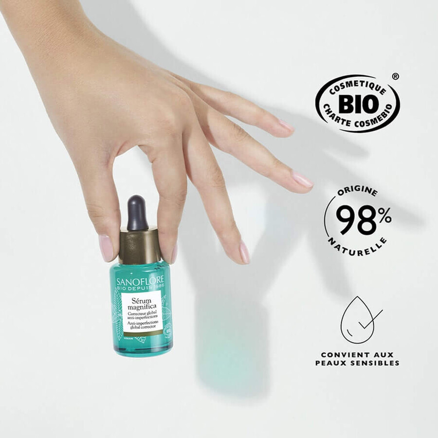 Sanoflore Magnifica Sérum magnifica correcteur global anti-imperfections certifié bio 30ml