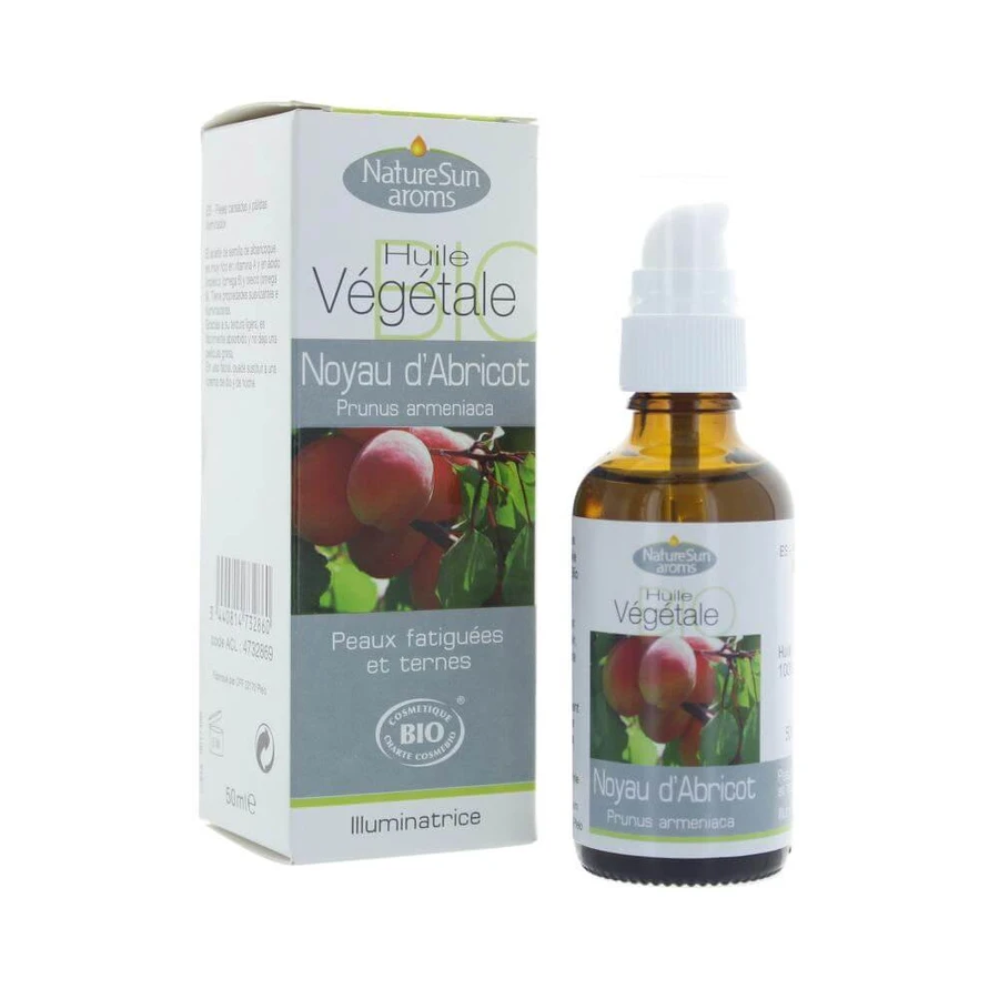 Naturesun Aroms Biologische abrikozenpit plantaardige olie 50ml