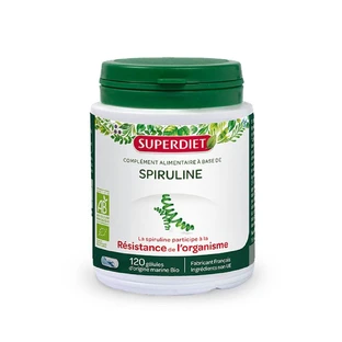 Superdiet Espirulina Ecológica 120 Gelsulas