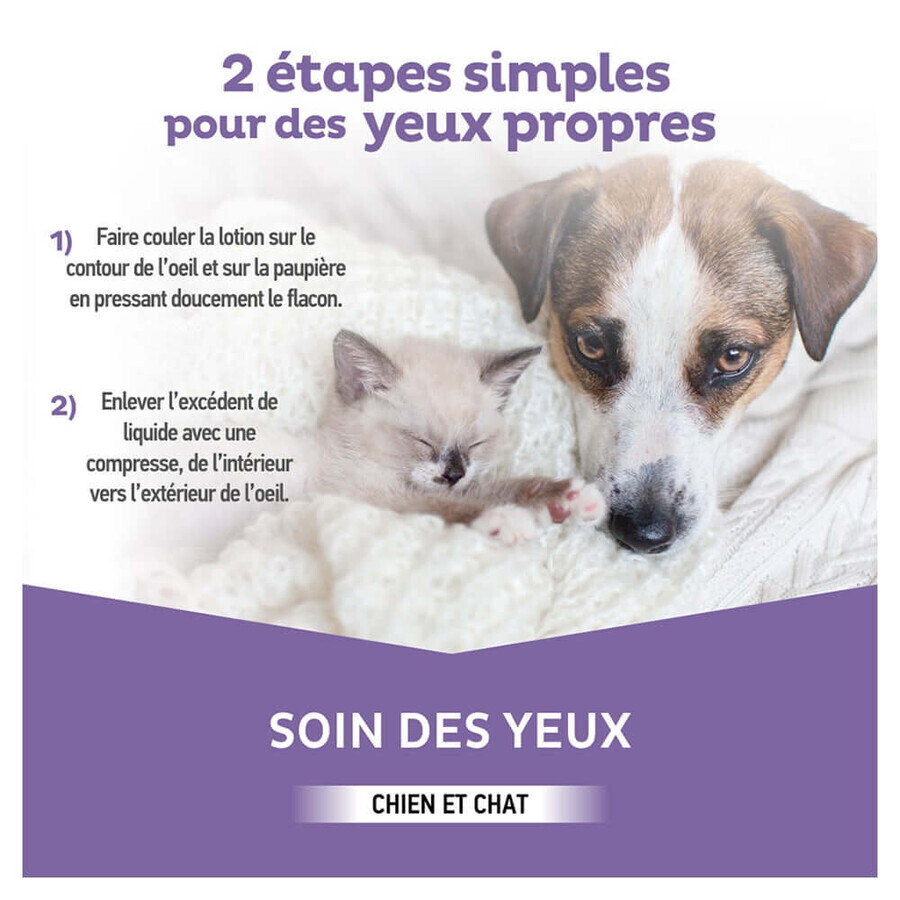Clement-Thekan Soin des Yeux Chiens et Chats 100ml Clement-Thekan Soin des Yeux Chiens et Chats 100ml