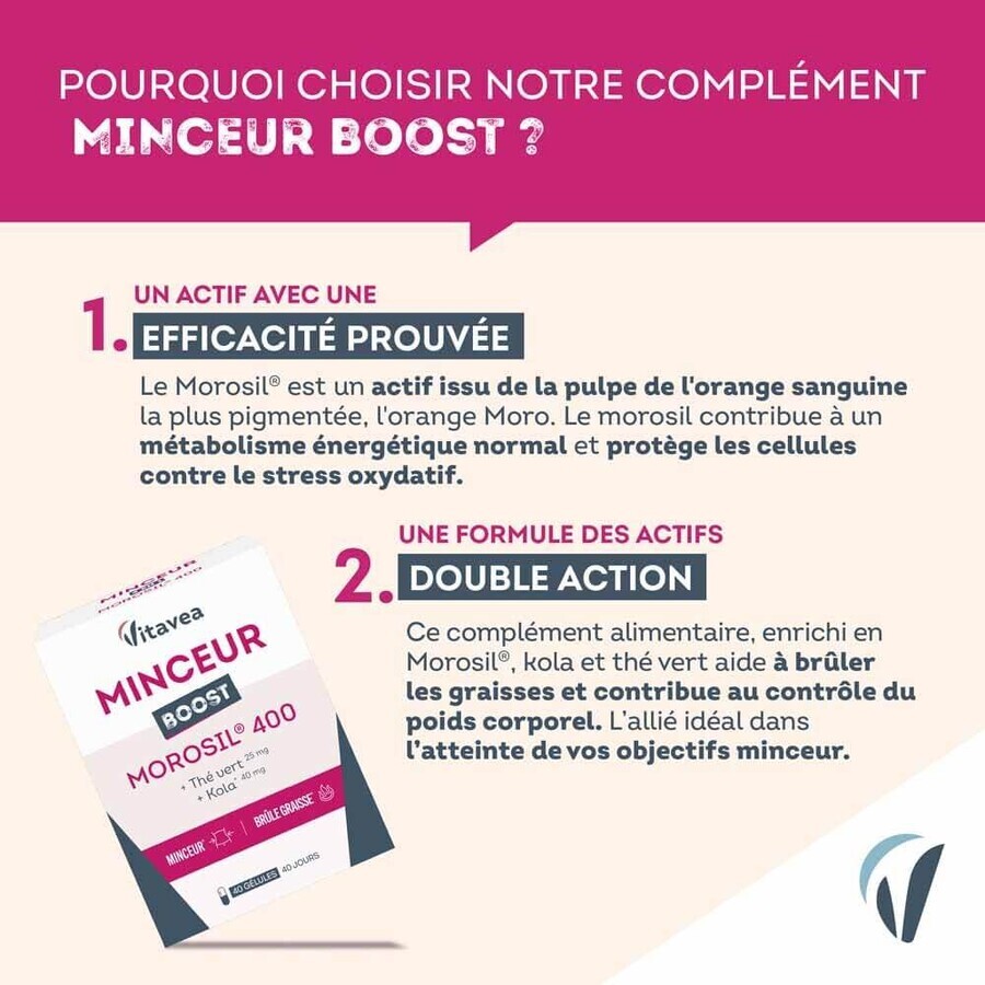 Vitavea Santé Boost Minceur Adelgazante 40 cápsulas
