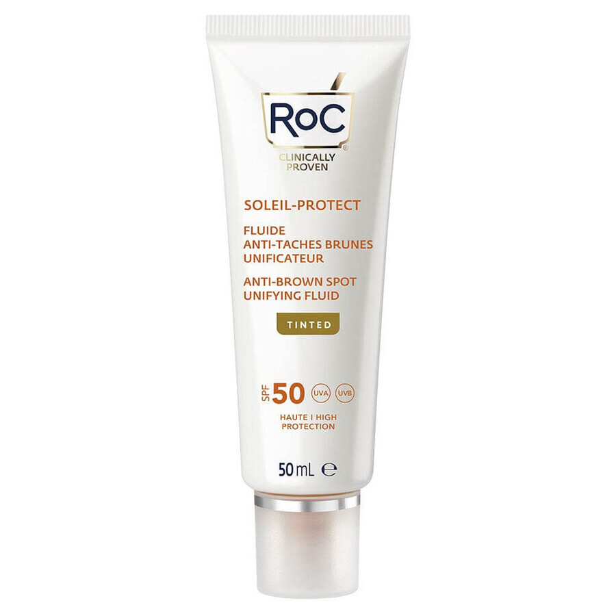 Buy Roc Soleil Protect Fluide Anti-Taches Brunes Unificateur SPF50 Teinté 50ml Roc Soleil Protect Fluide Anti-Taches Brunes Unificateur SPF50 Teinté 50ml